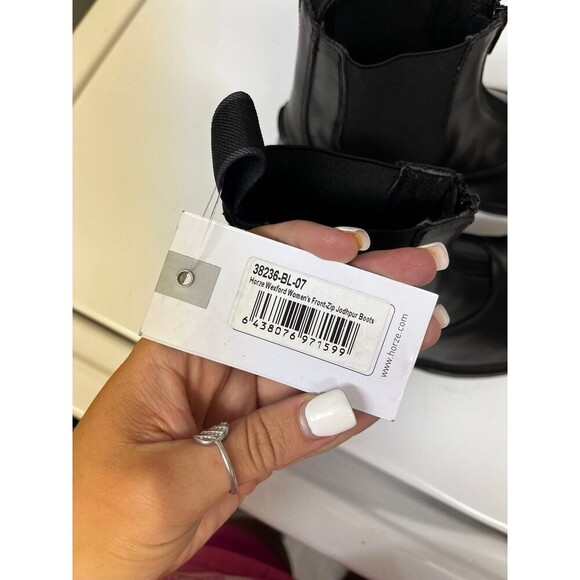 Horze Wexford Women’s Front-Zip Jodhpur Boots - Picture 7 of 7